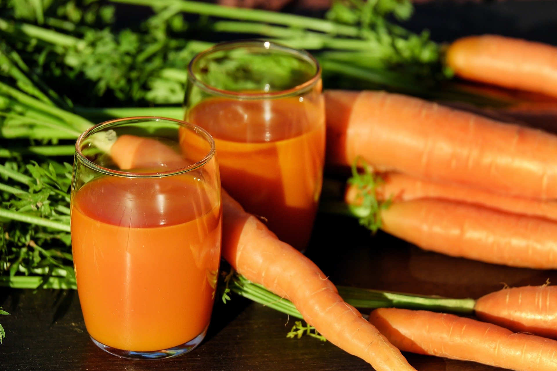 Carotenoides para eliminar los radicales libres del cuerpo