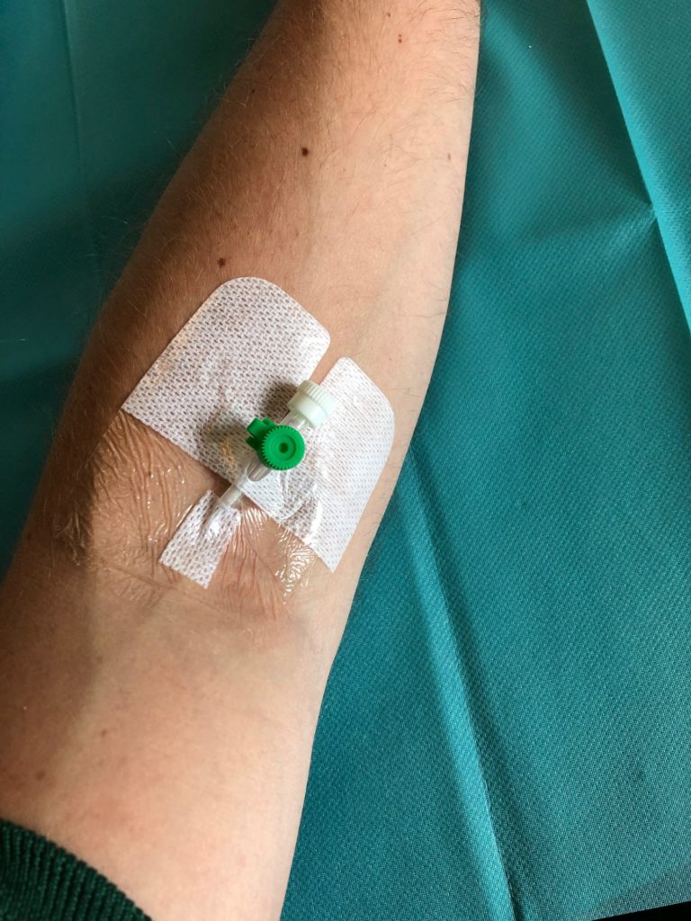 Terapia intravenosa con peróxido de hidrógeno