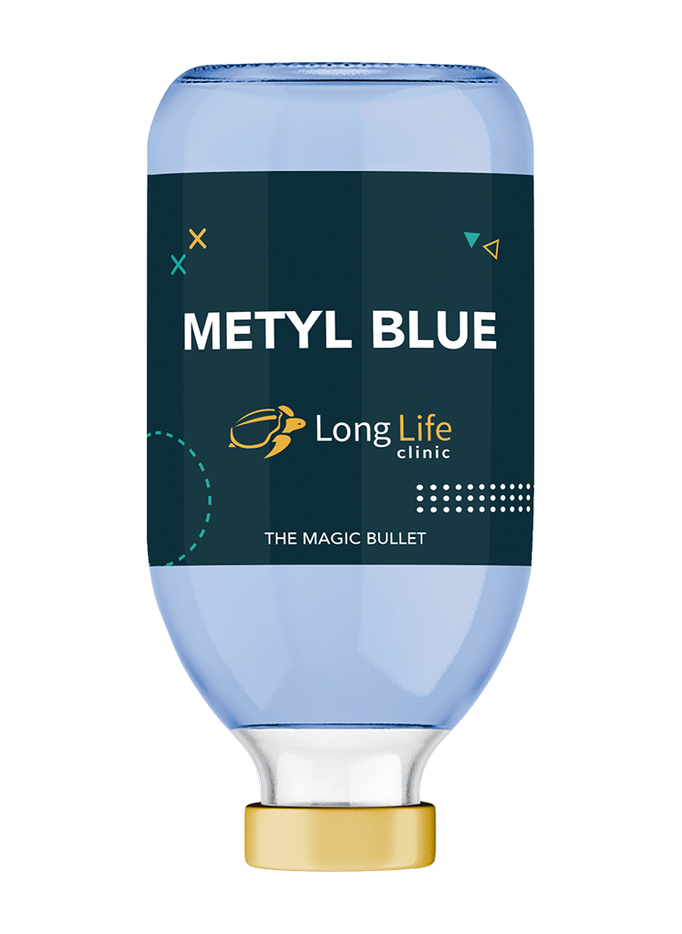 Terapia por via intravenosa con azul de metileno